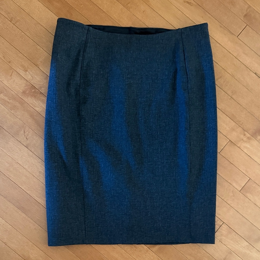 Liverpool Dark Gray Pencil Skirt